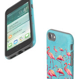 For Apple iPhone SE 5G (2022)/SE (2020)/8/7 Case, Protective Back Cover, Flamingoes | iCoverLover Australia