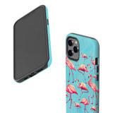 For iPhone 12/12 Pro Case, Protective Back Cover, Flamingoes | iCoverLover Australia