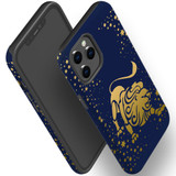 For iPhone 12/12 Pro Case, Protective Back Cover, Leo Drawing | iCoverLover Australia