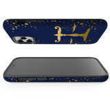 For iPhone 12/12 Pro Case, Protective Back Cover, Libra Drawing | iCoverLover Australia