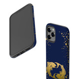 For iPhone 12/12 Pro Case, Protective Back Cover, Pisces Drawing | iCoverLover Australia