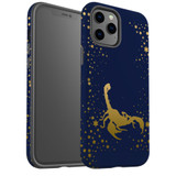 For iPhone 12/12 Pro Case, Protective Back Cover, Scorpio Drawing | iCoverLover Australia