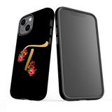 For iPhone 13 mini Case, Protective Back Cover, Embellished Letter T | iCoverLover Australia