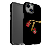 For iPhone 13 mini Case, Protective Back Cover, Embellished Letter T | iCoverLover Australia