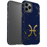 For iPhone 12/12 Pro Case, Protective Back Cover, Pisces Sign | iCoverLover Australia