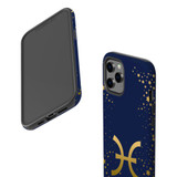 For iPhone 12/12 Pro Case, Protective Back Cover, Pisces Sign | iCoverLover Australia