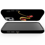 For iPhone 13 mini Case, Protective Back Cover, Embellished Letter V | iCoverLover Australia