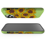 For iPhone 12/12 Pro Case, Protective Back Cover, Sunflowers | iCoverLover Australia