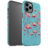 For iPhone 12 Pro Max Case, Protective Back Cover, Flamingoes | iCoverLover Australia