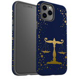 For iPhone 12 Pro Max Case, Protective Back Cover, Libra Drawing | iCoverLover Australia