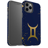 For iPhone 12 Pro Max Case, Protective Back Cover, Gemini Sign | iCoverLover Australia