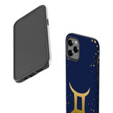 For iPhone 12 Pro Max Case, Protective Back Cover, Gemini Sign | iCoverLover Australia
