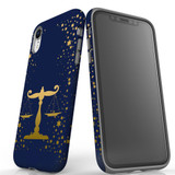 For iPhone XR Case, Protective Back Cover, Libra Drawing | iCoverLover Australia