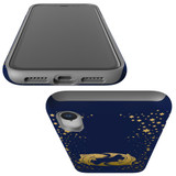 For iPhone XR Case, Protective Back Cover, Pisces Drawing | iCoverLover Australia