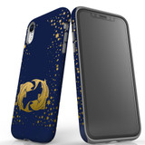 For iPhone XR Case, Protective Back Cover, Pisces Drawing | iCoverLover Australia
