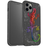 For iPhone 12/12 Pro Case, Protective Back Cover, Colorful Lizard | iCoverLover Australia
