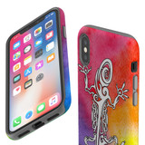 For iPhone XS Max Case, Protective Back Cover, Rainbow Lizard | iCoverLover Australia