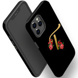 For iPhone 12/12 Pro Case, Protective Back Cover, Embellished Letter T | iCoverLover Australia