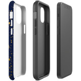 For iPhone 12 mini Case, Protective Back Cover, Gemini Drawing | iCoverLover Australia