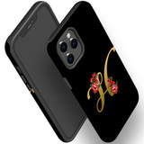 For iPhone 12 Pro Max Case, Protective Back Cover, Embellished Letter H | iCoverLover Australia