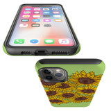 For iPhone 11 Pro Max Case, Protective Back Cover, Sunflowers | iCoverLover Australia