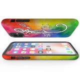 For iPhone 11 Case, Protective Back Cover, Rainbow Lizard | iCoverLover Australia