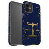 For iPhone 12 mini Case, Protective Back Cover, Libra Drawing | iCoverLover Australia