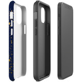 For iPhone 12 mini Case, Protective Back Cover, Pisces Drawing | iCoverLover Australia