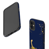 For iPhone 12 mini Case, Protective Back Cover, Scorpio Drawing | iCoverLover Australia