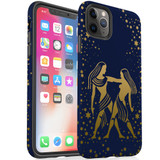 For iPhone 11 Pro Case, Protective Back Cover, Gemini Drawing | iCoverLover Australia