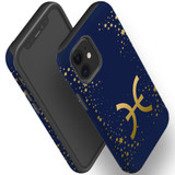 For iPhone 12 mini Case, Protective Back Cover, Pisces Sign | iCoverLover Australia