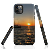 For iPhone 11 Pro Max Case Armoured Tough Cover,Sailing Sunset | iCoverLover Australia