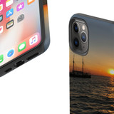 For iPhone 11 Pro Max Case Armoured Tough Cover,Sailing Sunset | iCoverLover Australia