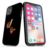 For iPhone 11 Case, Protective Back Cover, Embellished Letter L | iCoverLover Australia