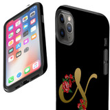 For iPhone 11 Pro Max Case, Protective Back Cover, Embellished Letter N | iCoverLover Australia
