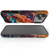 For Apple iPhone 17 Pro Max Case, MagSafe Compatible Protective Cover, Waves Of The Sun | iCoverLover Australia