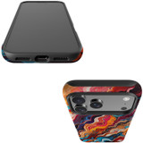 For Apple iPhone 17 Pro Max Case, MagSafe Compatible Protective Cover, Waves Of The Sun | iCoverLover Australia