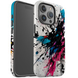 For iPhone 14 Pro Case, Protective MagSafe Compatible Cover, Dark Splatter | iCoverLover Australia