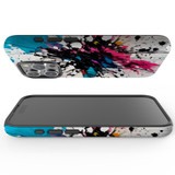 For iPhone 14 Pro Case, Protective MagSafe Compatible Cover, Dark Splatter | iCoverLover Australia