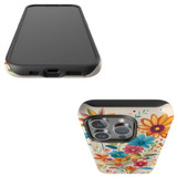 For iPhone 14 Pro Case, Protective MagSafe Compatible Cover, Floral Symphony | iCoverLover Australia
