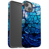 For iPhone 14 Plus Case, Protective MagSafe Compatible Cover, Blue Mirror | iCoverLover Australia