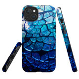 For iPhone 14 Plus Case, Protective MagSafe Compatible Cover, Blue Mirror | iCoverLover Australia