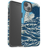 For iPhone 14 Plus Case, Protective MagSafe Compatible Cover, Japanese Wave | iCoverLover Australia