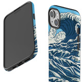 For iPhone 14 Plus Case, Protective MagSafe Compatible Cover, Japanese Wave | iCoverLover Australia