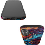 For Apple iPhone 17 Case, MagSafe Compatible Protective Cover, Swirling Paint | iCoverLover Australia