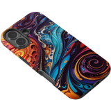 For Apple iPhone 17 Case, MagSafe Compatible Protective Cover, Swirling Paint | iCoverLover Australia