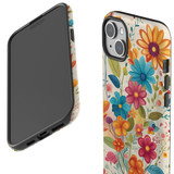 For iPhone 14 Plus Case, Protective MagSafe Compatible Cover, Floral Symphony | iCoverLover Australia