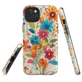 For iPhone 14 Plus Case, Protective MagSafe Compatible Cover, Floral Symphony | iCoverLover Australia