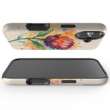 For Apple iPhone 17 Case, MagSafe Compatible Protective Cover, Watercolour Flower | iCoverLover Australia