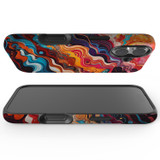 For Apple iPhone 17 Case, MagSafe Compatible Protective Cover, Waves Of The Sun | iCoverLover Australia